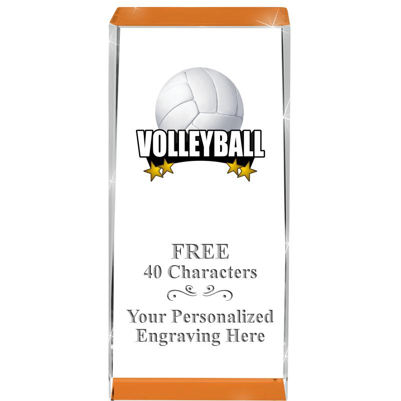 4.5" SPOTLIGHT ORANGE CRYSTAL