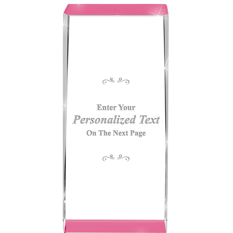 4.5" SPOTLIGHT PINK CRYSTAL