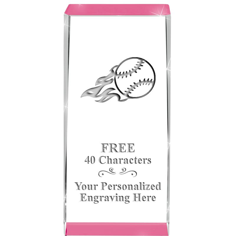 4.5" SPOTLIGHT PINK CRYSTAL