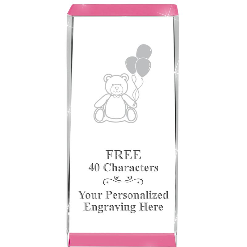 4.5" SPOTLIGHT PINK CRYSTAL