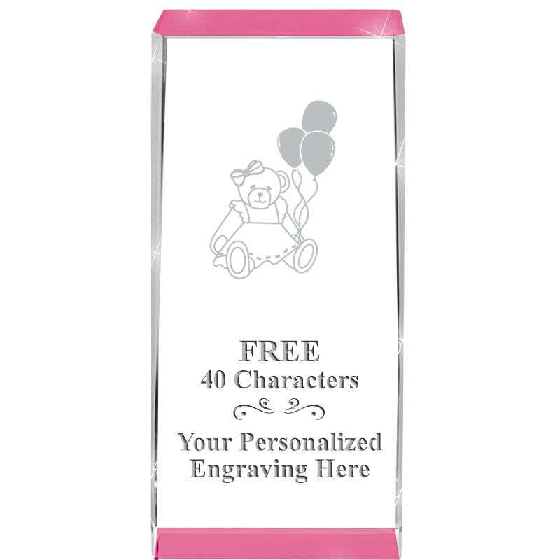 4.5" SPOTLIGHT PINK CRYSTAL