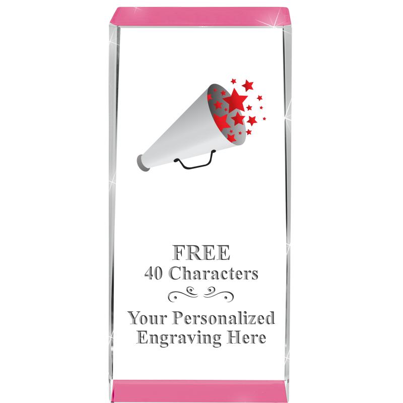 4.5" SPOTLIGHT PINK CRYSTAL