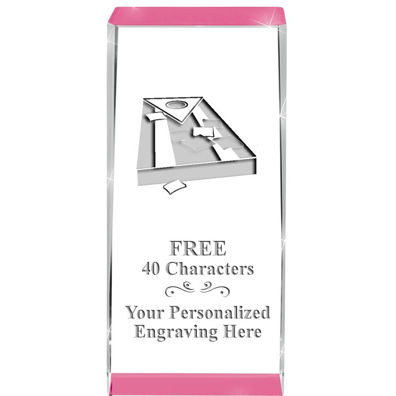 4.5" SPOTLIGHT PINK CRYSTAL