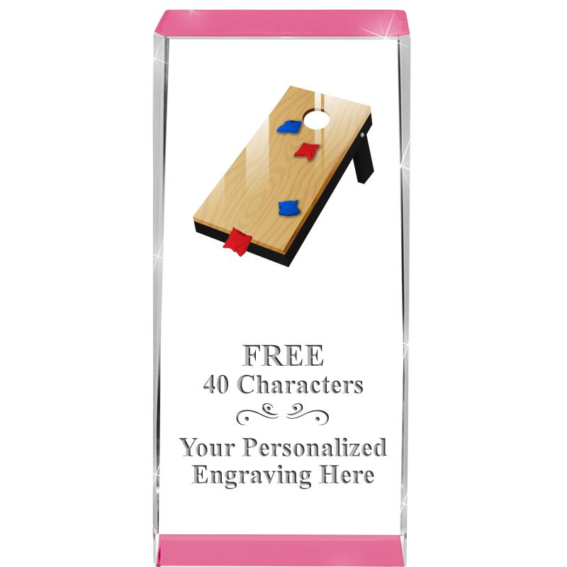 4.5" SPOTLIGHT PINK CRYSTAL