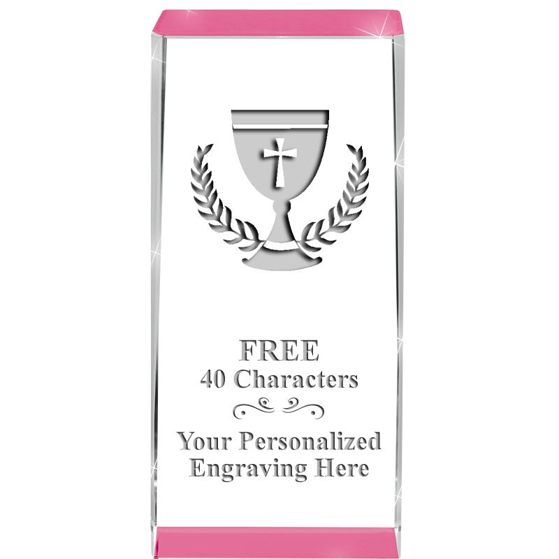 4.5" SPOTLIGHT PINK CRYSTAL