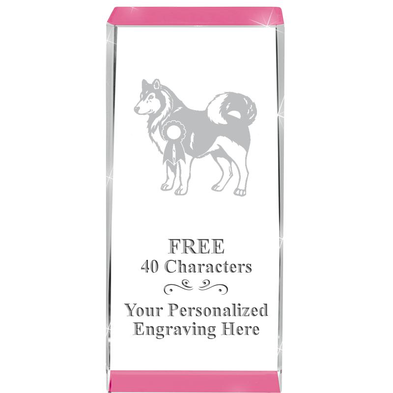 4.5" SPOTLIGHT PINK CRYSTAL