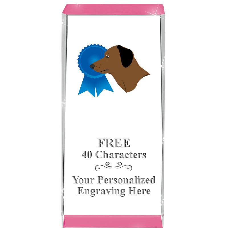 4.5" SPOTLIGHT PINK CRYSTAL