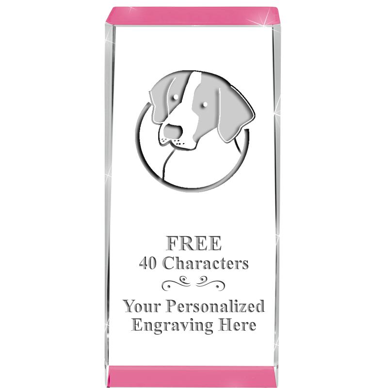 4.5" SPOTLIGHT PINK CRYSTAL