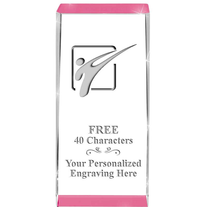 4.5" SPOTLIGHT PINK CRYSTAL