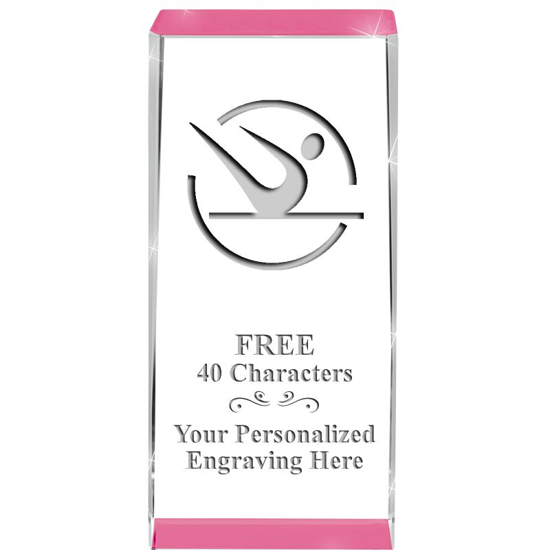 4.5" SPOTLIGHT PINK CRYSTAL