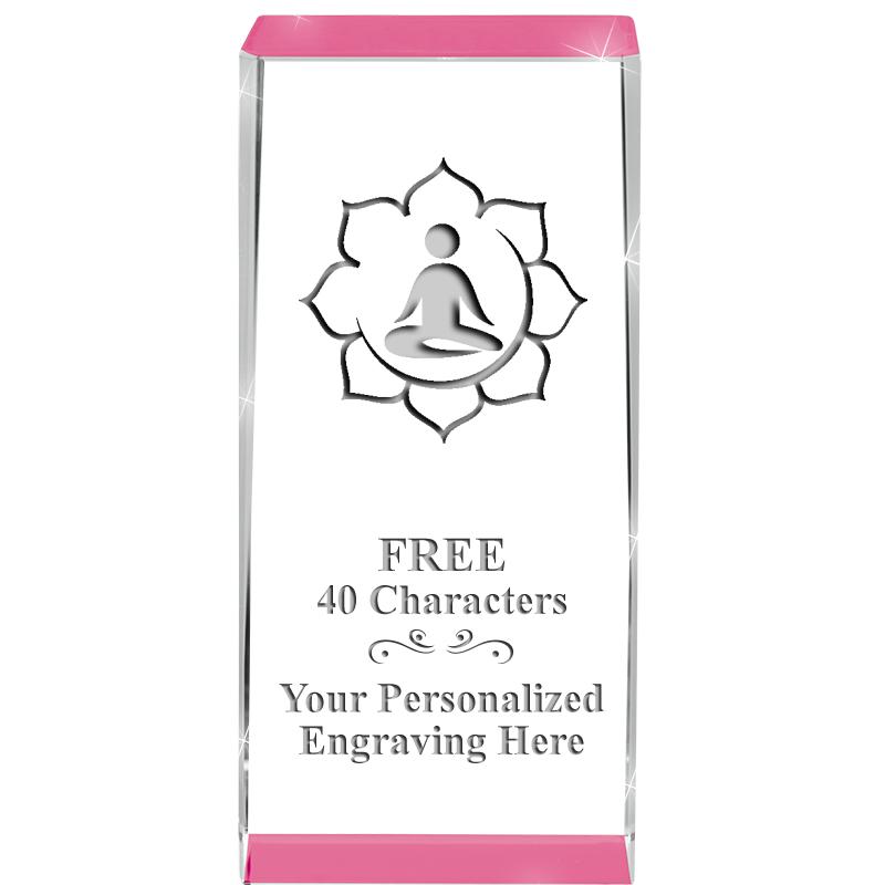 4.5" SPOTLIGHT PINK CRYSTAL