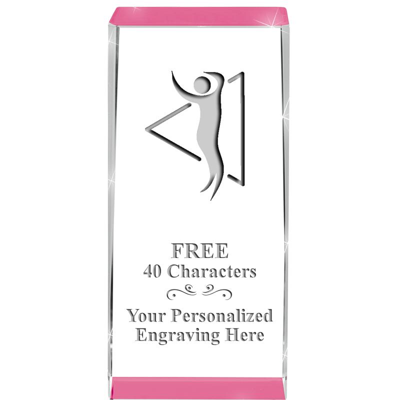 4.5" SPOTLIGHT PINK CRYSTAL