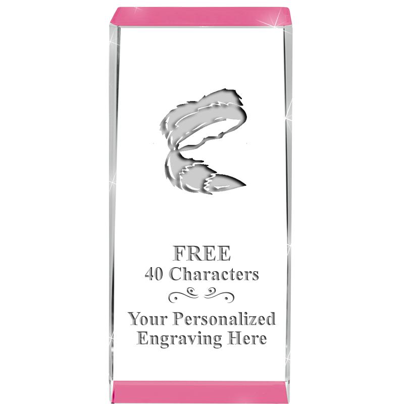 4.5" SPOTLIGHT PINK CRYSTAL