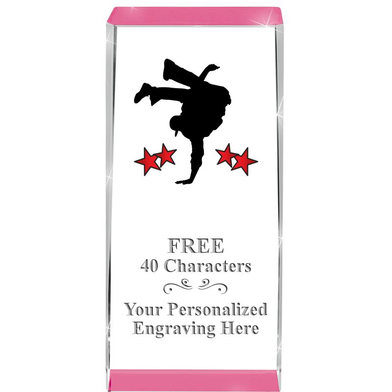 4.5" SPOTLIGHT PINK CRYSTAL