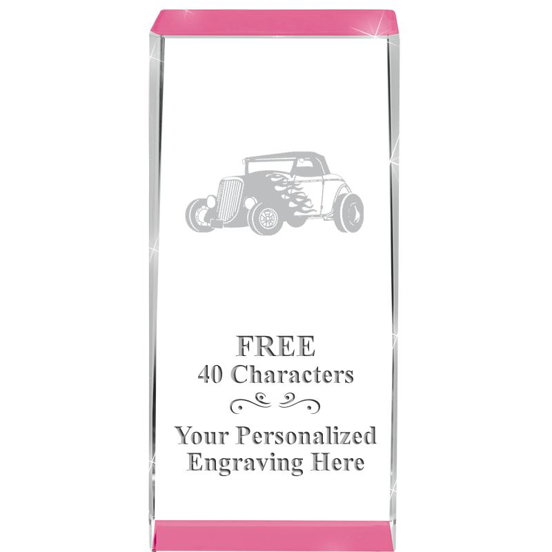 4.5" SPOTLIGHT PINK CRYSTAL