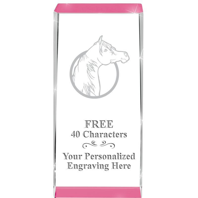 4.5" SPOTLIGHT PINK CRYSTAL