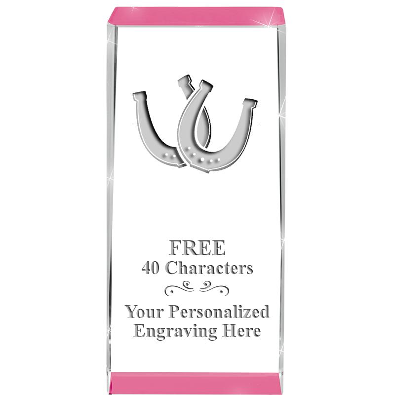 4.5" SPOTLIGHT PINK CRYSTAL