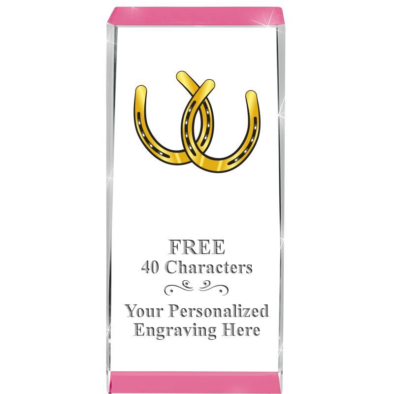 4.5" SPOTLIGHT PINK CRYSTAL