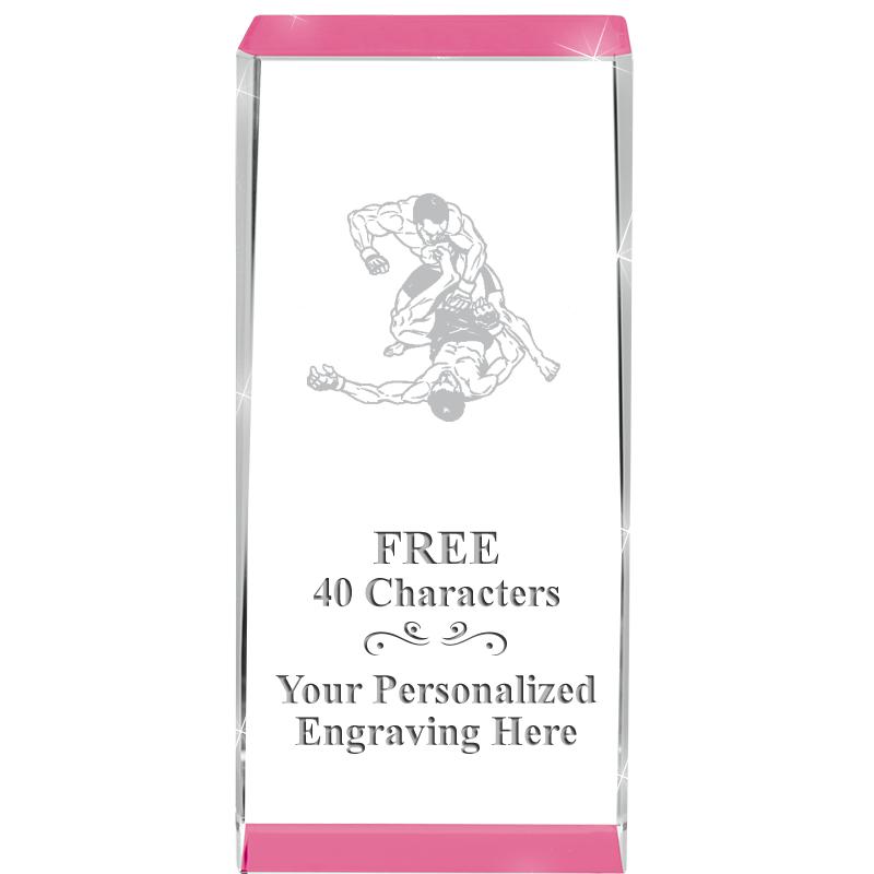 4.5" SPOTLIGHT PINK CRYSTAL