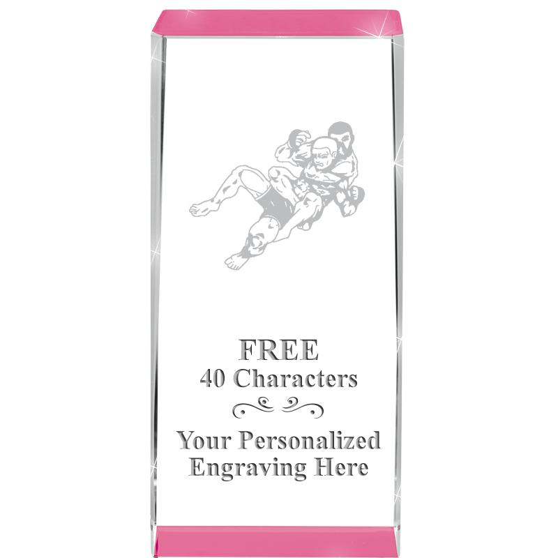 4.5" SPOTLIGHT PINK CRYSTAL