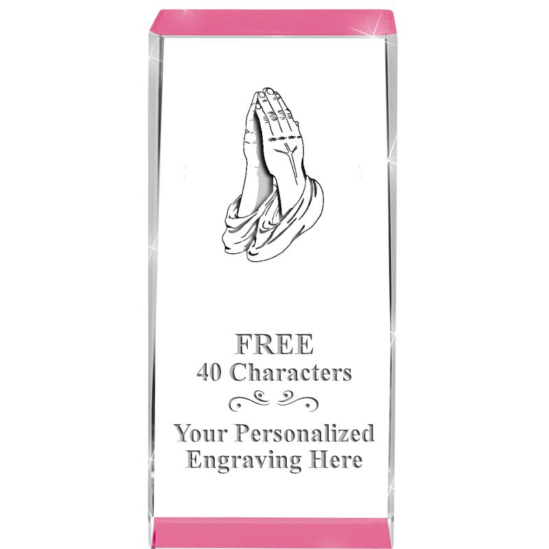 4.5" SPOTLIGHT PINK CRYSTAL