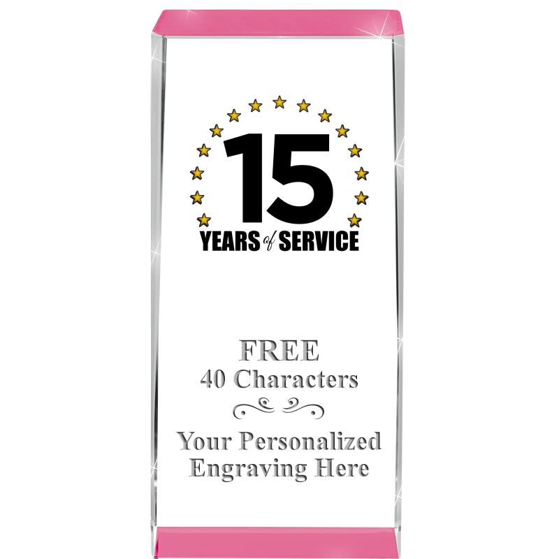 4.5" SPOTLIGHT PINK CRYSTAL