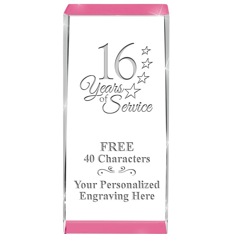 4.5" SPOTLIGHT PINK CRYSTAL