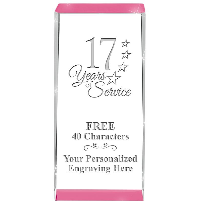 4.5" SPOTLIGHT PINK CRYSTAL