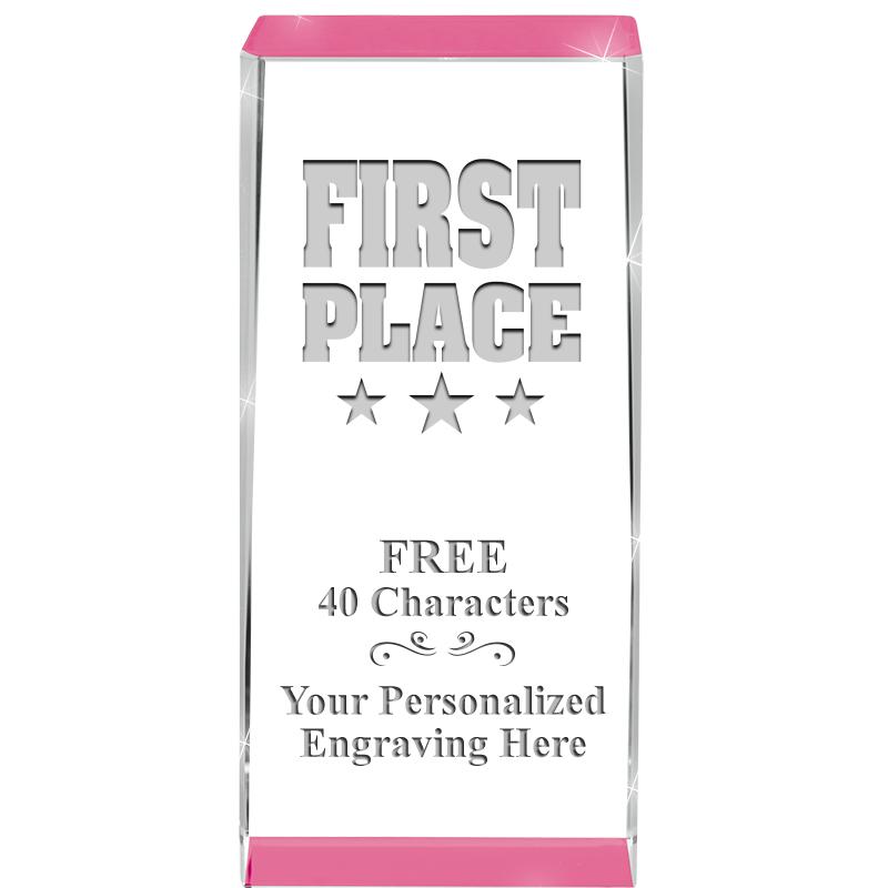 4.5" SPOTLIGHT PINK CRYSTAL