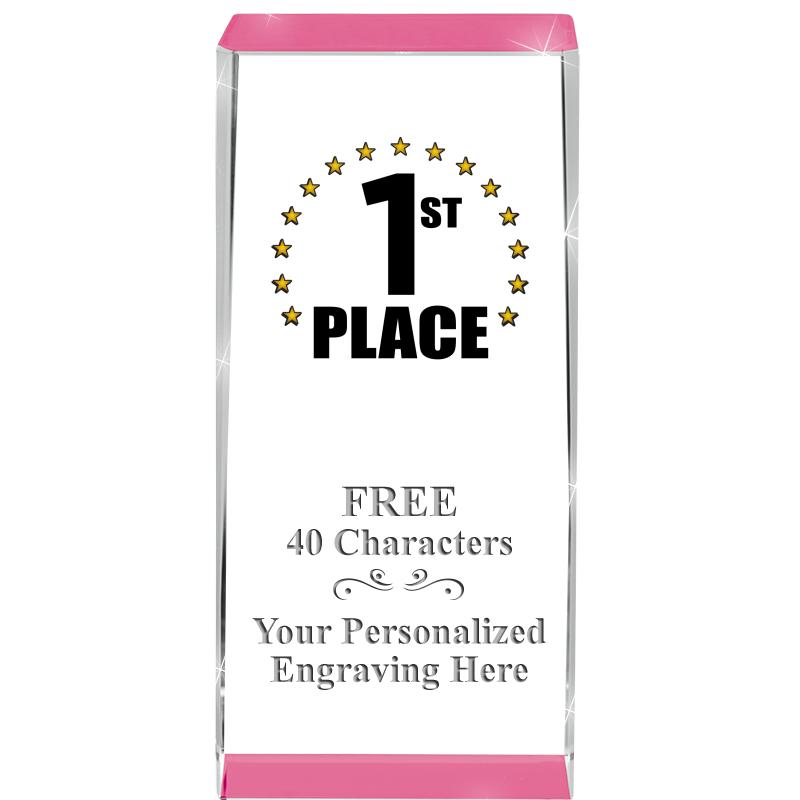 4.5" SPOTLIGHT PINK CRYSTAL