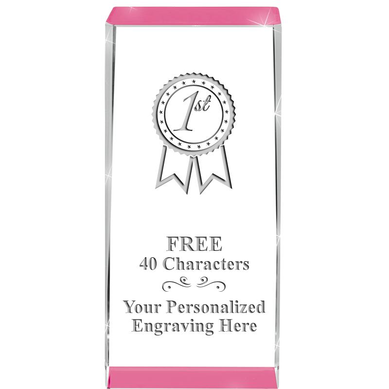 4.5" SPOTLIGHT PINK CRYSTAL