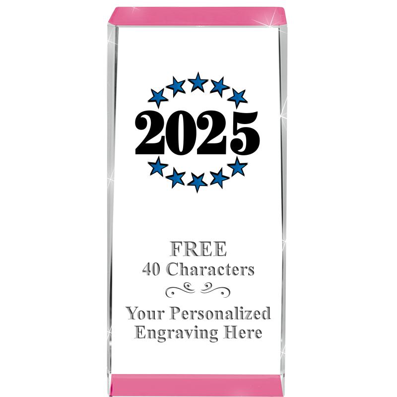 4.5" SPOTLIGHT PINK CRYSTAL