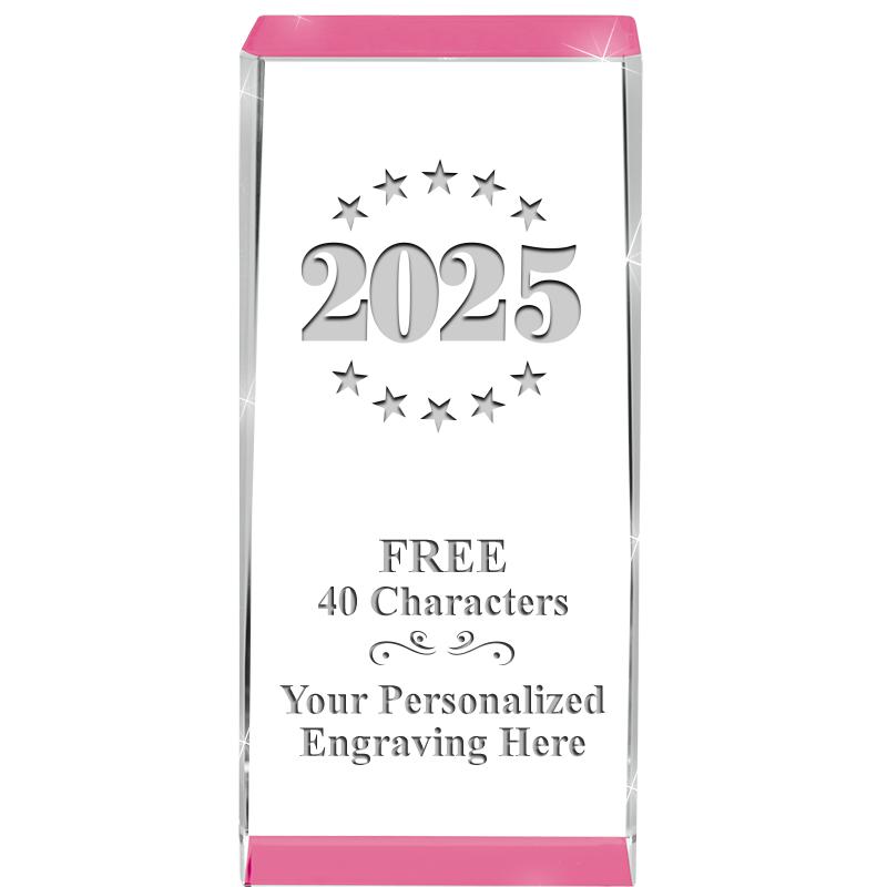 4.5" SPOTLIGHT PINK CRYSTAL