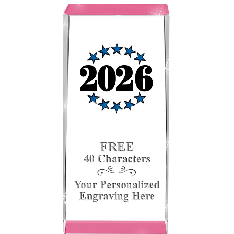 4.5" SPOTLIGHT PINK CRYSTAL