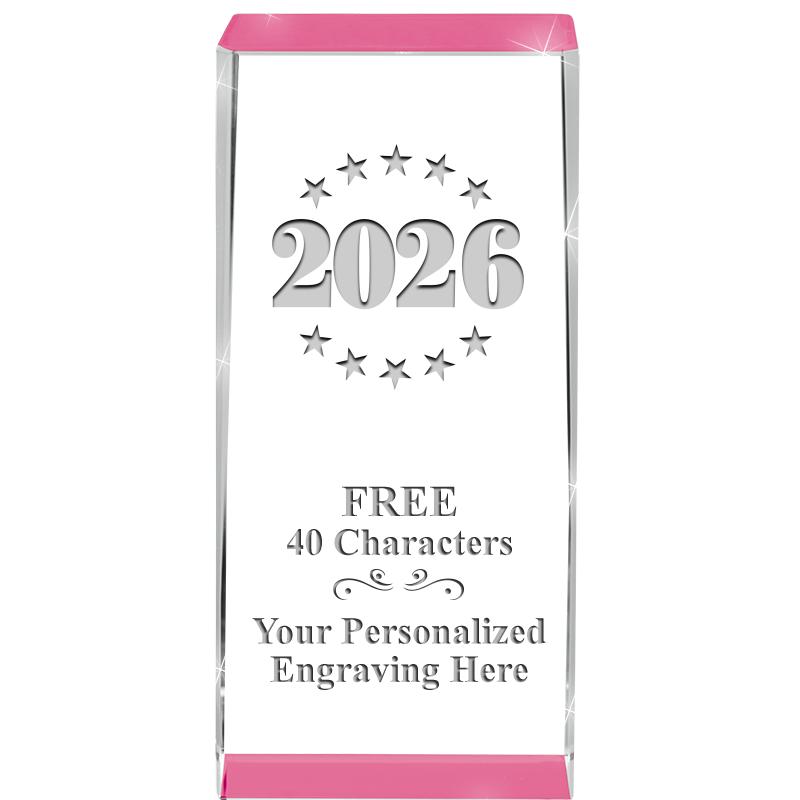 4.5" SPOTLIGHT PINK CRYSTAL