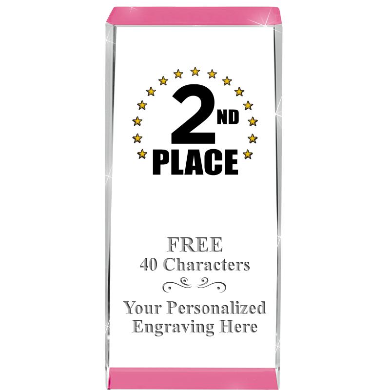 4.5" SPOTLIGHT PINK CRYSTAL