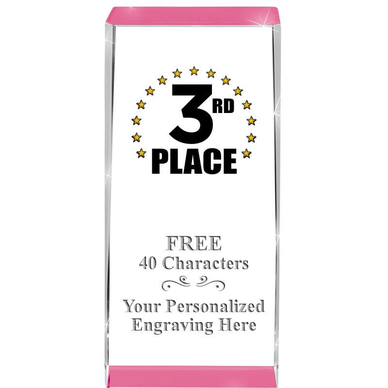 4.5" SPOTLIGHT PINK CRYSTAL