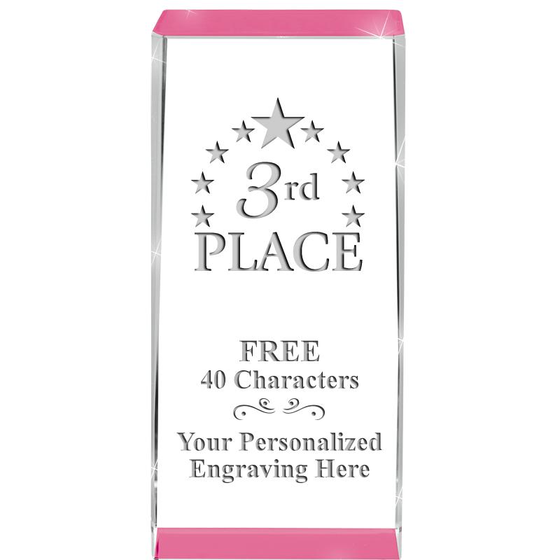 4.5" SPOTLIGHT PINK CRYSTAL