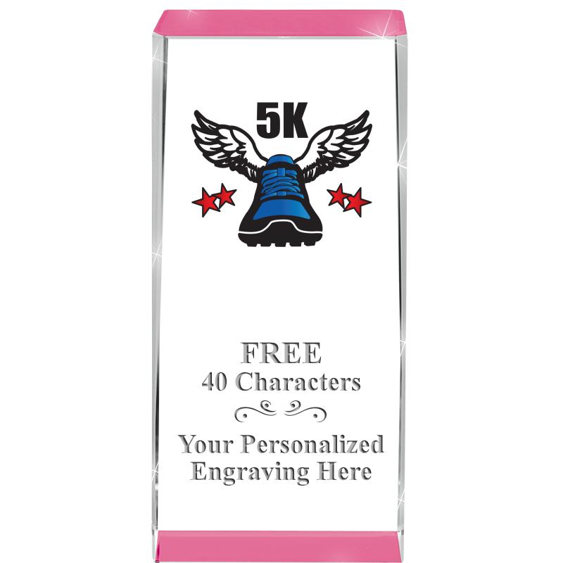 4.5" SPOTLIGHT PINK CRYSTAL