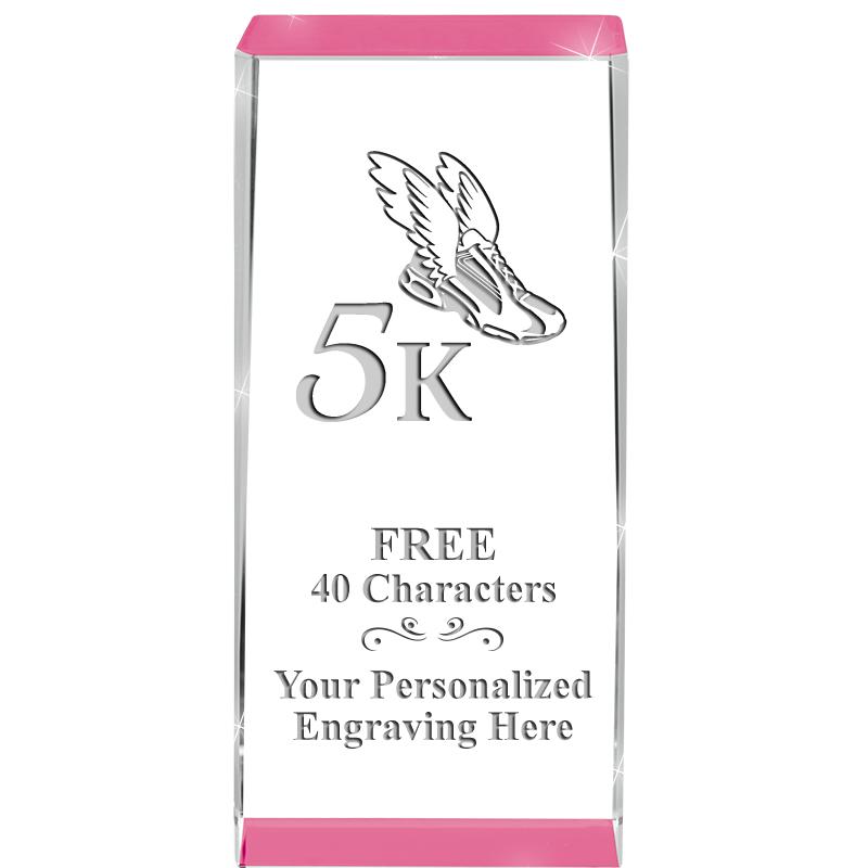 4.5" SPOTLIGHT PINK CRYSTAL