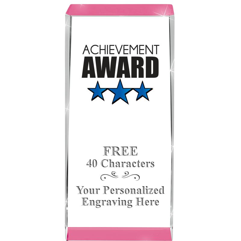 4.5" SPOTLIGHT PINK CRYSTAL