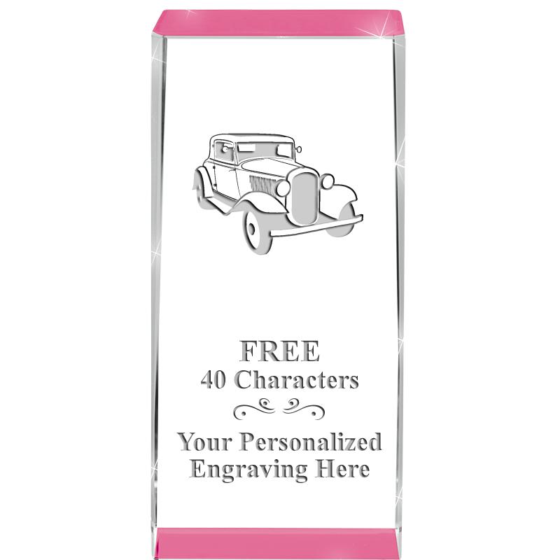 4.5" SPOTLIGHT PINK CRYSTAL