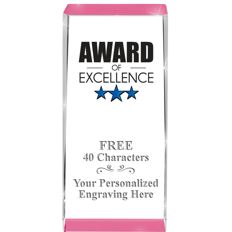 4.5" SPOTLIGHT PINK CRYSTAL