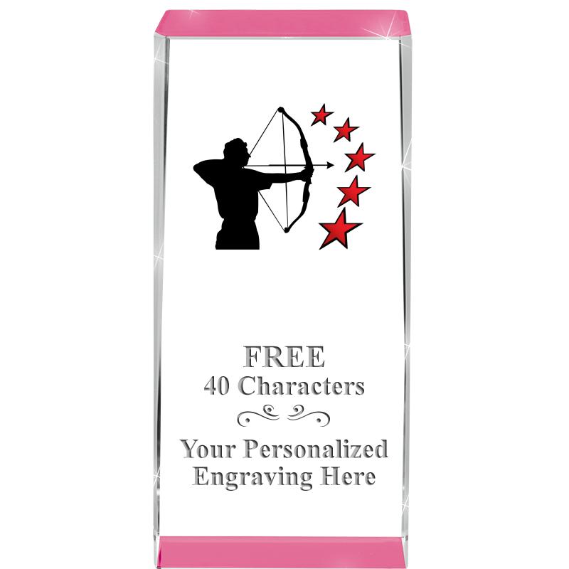 4.5" SPOTLIGHT PINK CRYSTAL