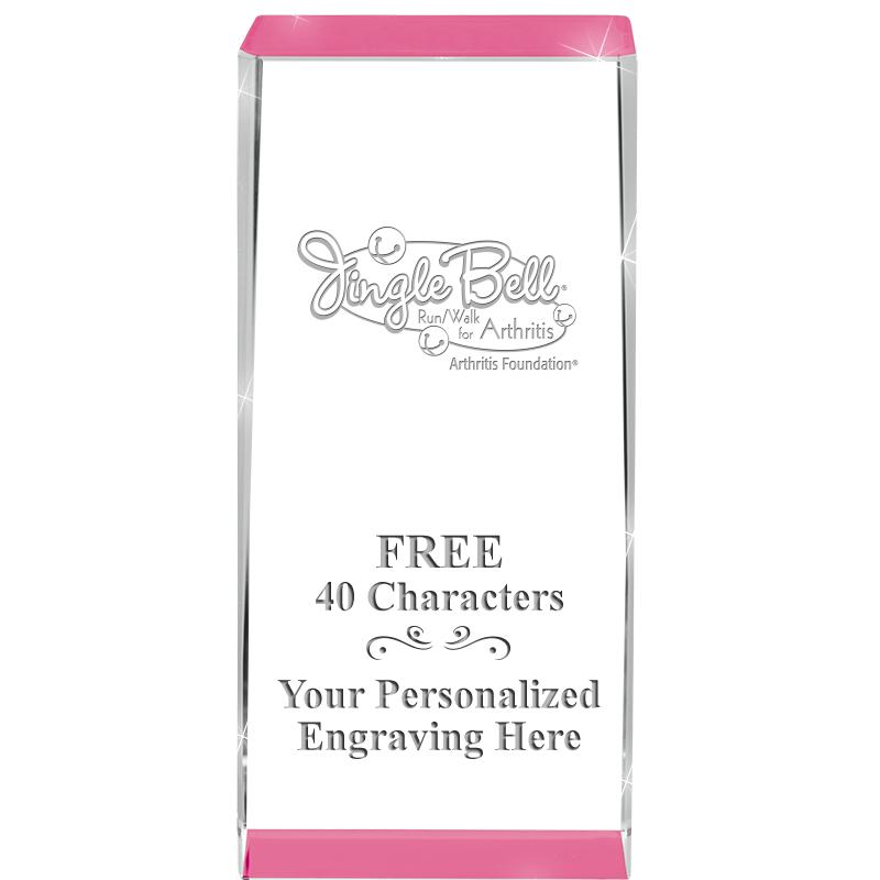 4.5" SPOTLIGHT PINK CRYSTAL