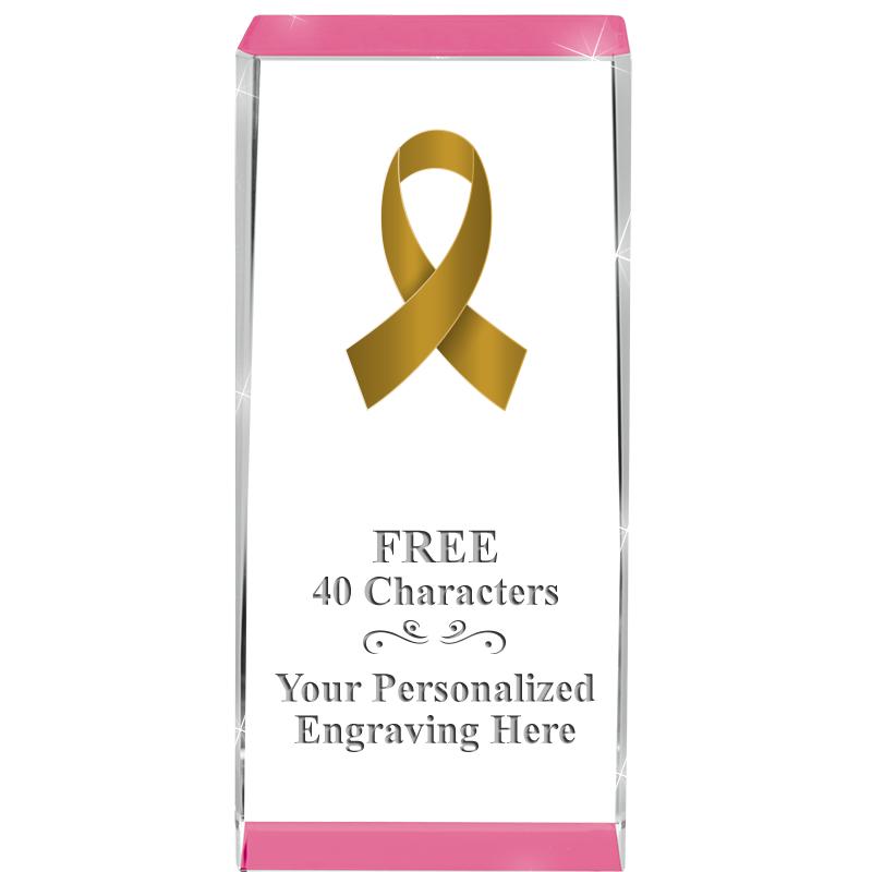 4.5" SPOTLIGHT PINK CRYSTAL