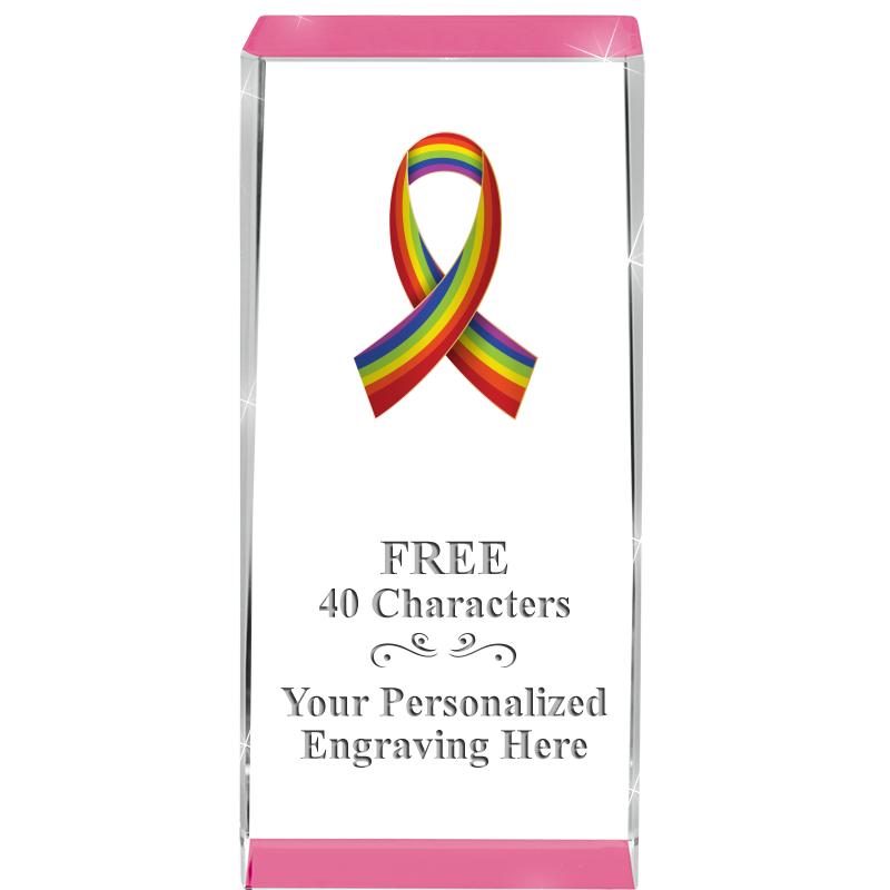 4.5" SPOTLIGHT PINK CRYSTAL