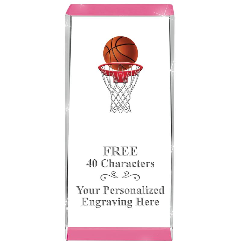 4.5" SPOTLIGHT PINK CRYSTAL