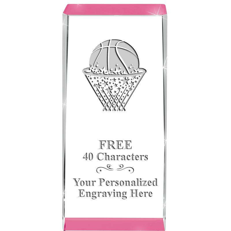 4.5" SPOTLIGHT PINK CRYSTAL