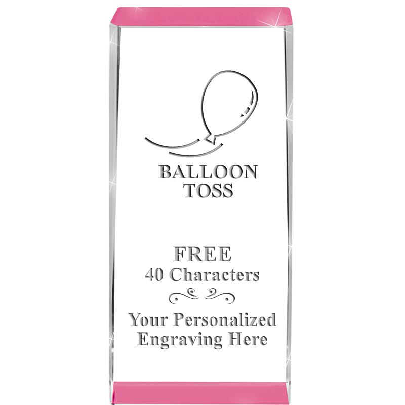 4.5" SPOTLIGHT PINK CRYSTAL